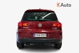 punainen Volkswagen Tiguan 2016 kuva 3.