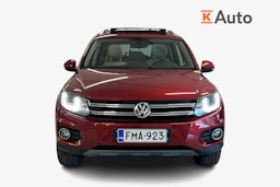 punainen Volkswagen Tiguan 2016 kuva 4.