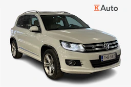 valkoinen Volkswagen Tiguan 2016 kuva 1.