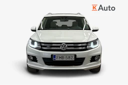 valkoinen Volkswagen Tiguan 2016 kuva 4.
