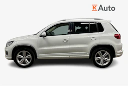 valkoinen Volkswagen Tiguan 2016 kuva 5.
