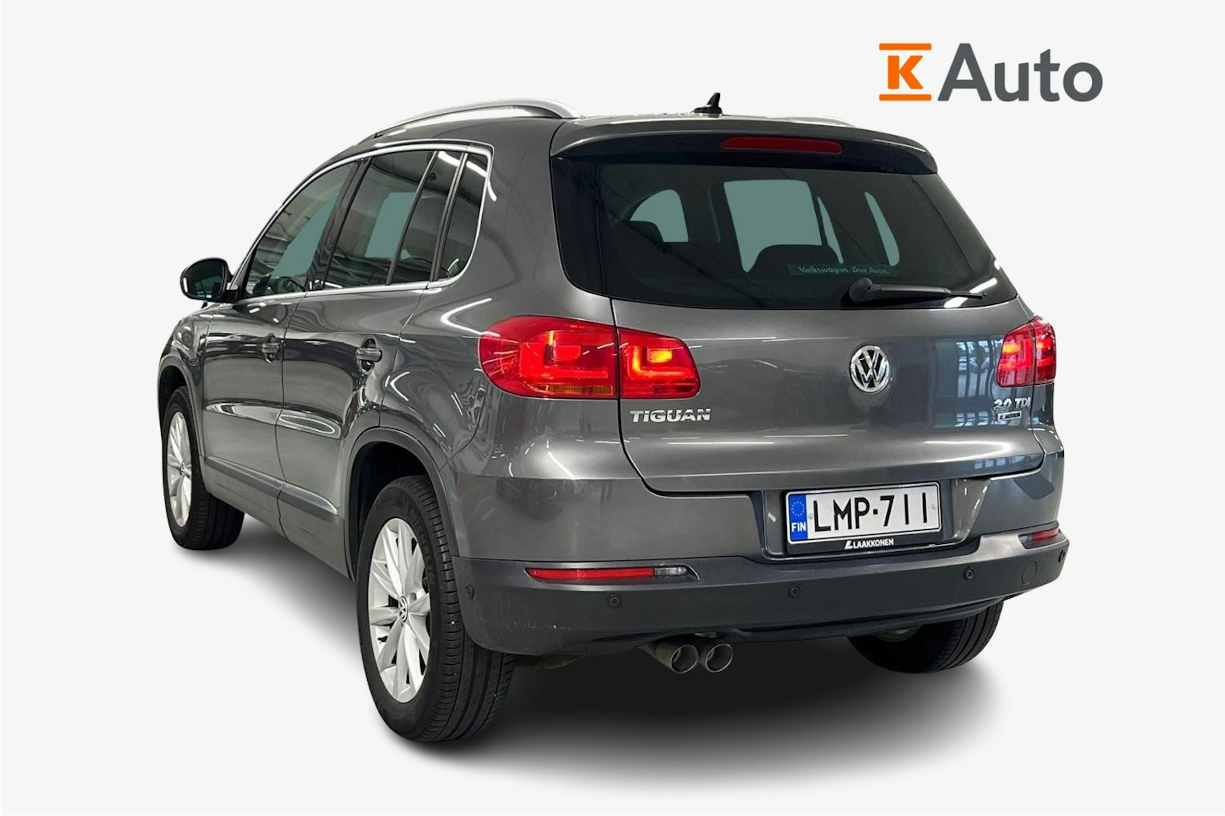 Harmaa Volkswagen Tiguan 2016 kuva 2.