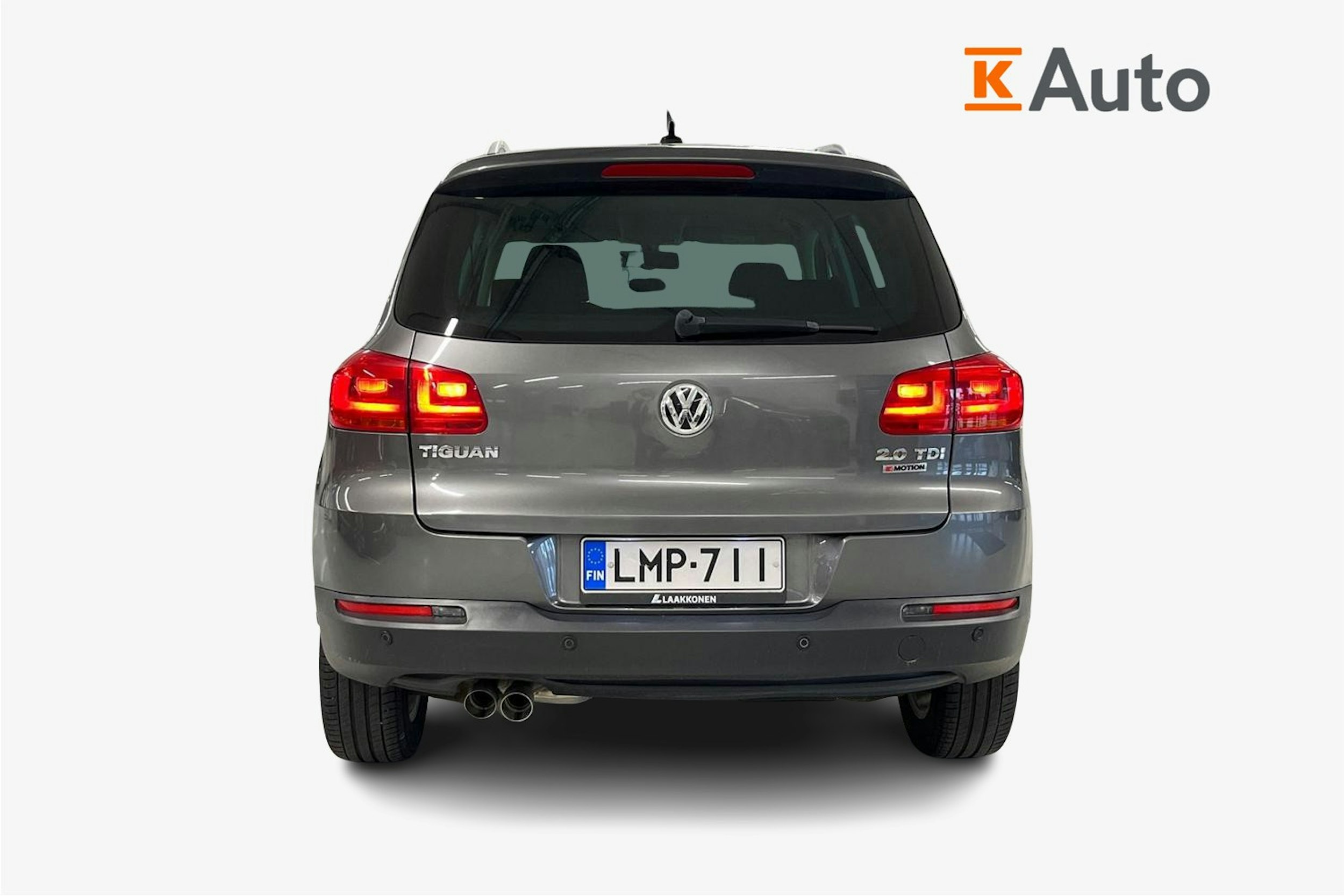 Harmaa Volkswagen Tiguan 2016 kuva 3.
