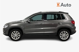 Harmaa Volkswagen Tiguan 2016 kuva 6.