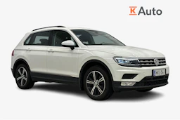 valkoinen Volkswagen Tiguan 2016 kuva 1.