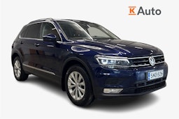 sininen Volkswagen Tiguan 2016 kuva 1.