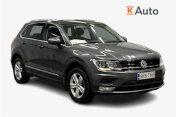 harmaa Volkswagen Tiguan 2016 kuva 1.