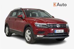 punainen Volkswagen Tiguan 2017 kuva 1.