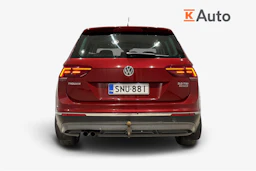 punainen Volkswagen Tiguan 2017 kuva 3.
