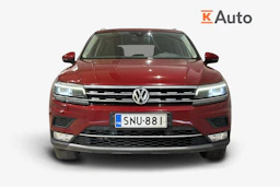 punainen Volkswagen Tiguan 2017 kuva 4.