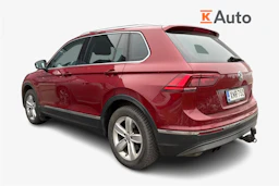 punainen Volkswagen Tiguan 2016 kuva 2.