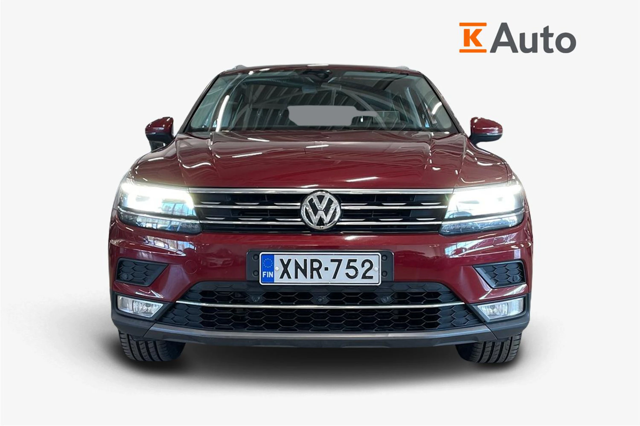 punainen Volkswagen Tiguan 2017 kuva 4.