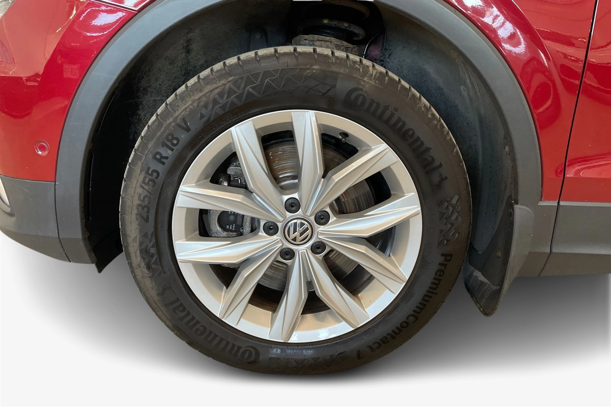 punainen Volkswagen Tiguan 2017 kuva 9.