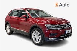 punainen Volkswagen Tiguan 2016 kuva 1.