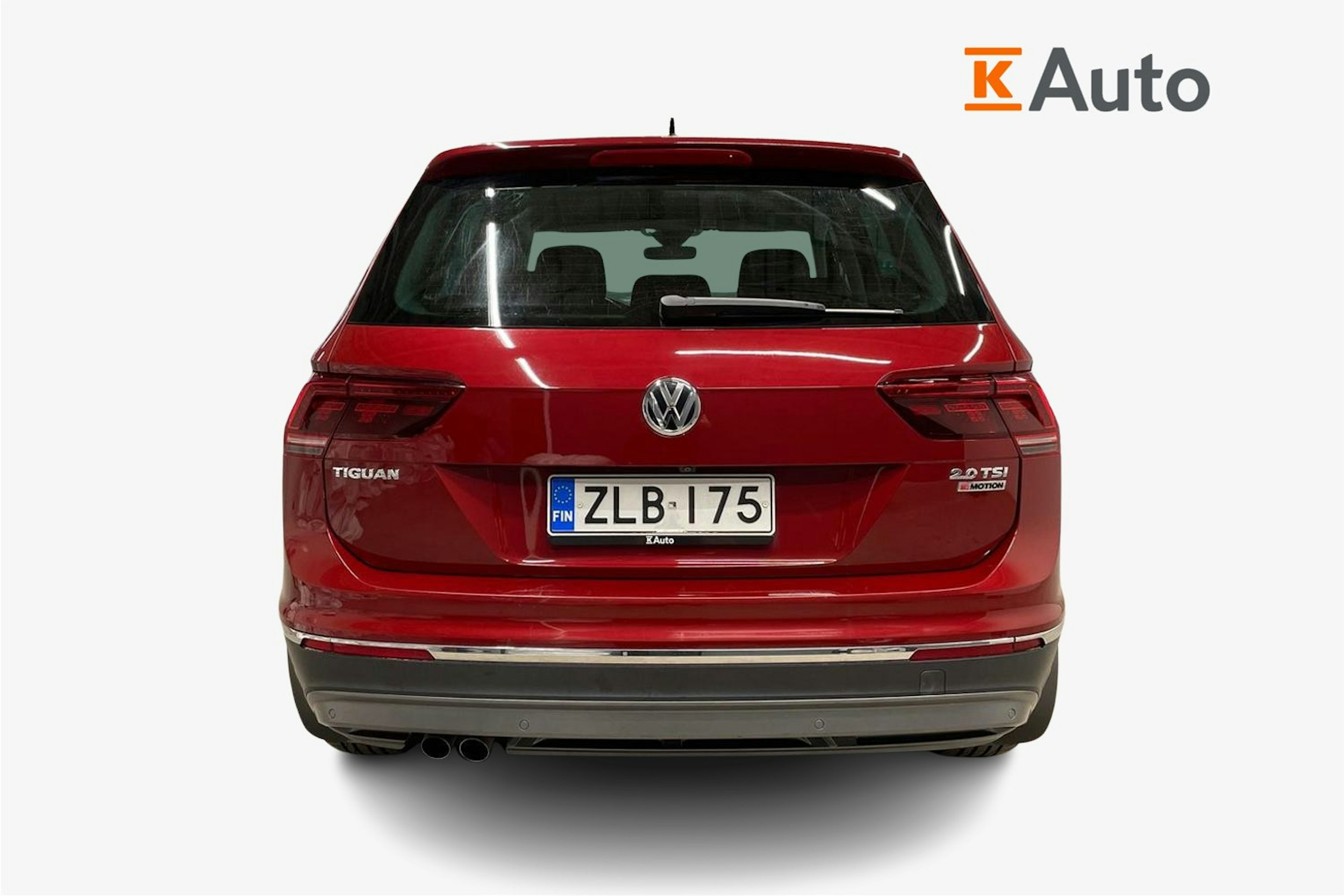 punainen Volkswagen Tiguan 2016 kuva 3.