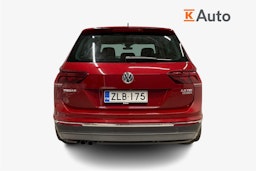 punainen Volkswagen Tiguan 2016 kuva 3.