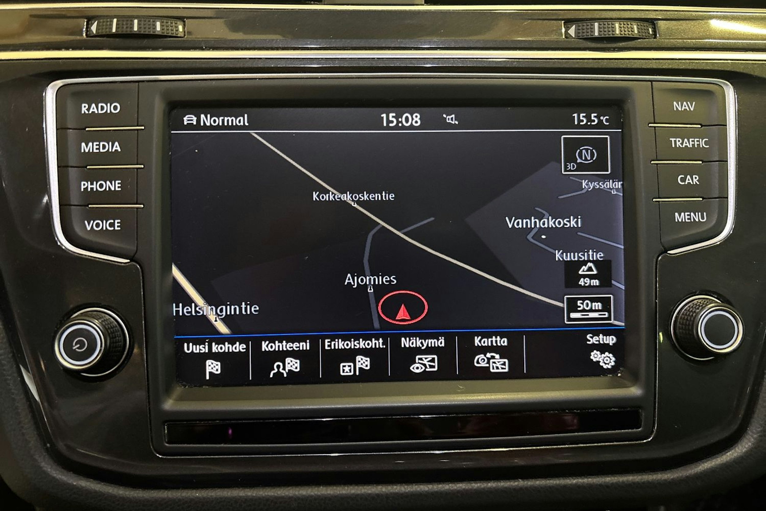 Sininen Volkswagen Tiguan 2017 kuva 12.