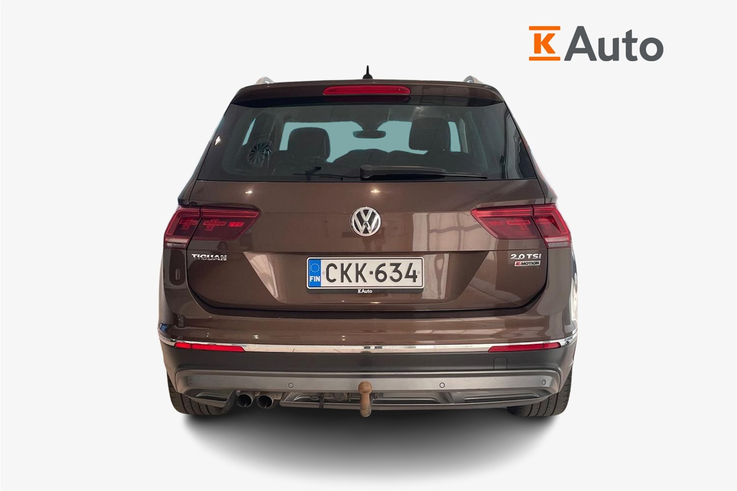 Ruskea (beige) Volkswagen Tiguan 2017 kuva 3.
