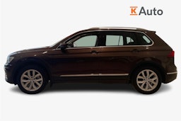 Ruskea (beige) Volkswagen Tiguan 2017 kuva 6.