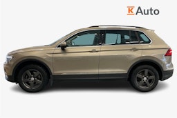 Ruskea (beige) Volkswagen Tiguan 2017 kuva 6.