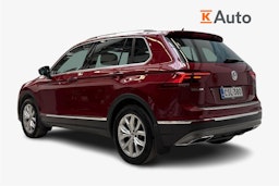 punainen Volkswagen Tiguan 2017 kuva 2.