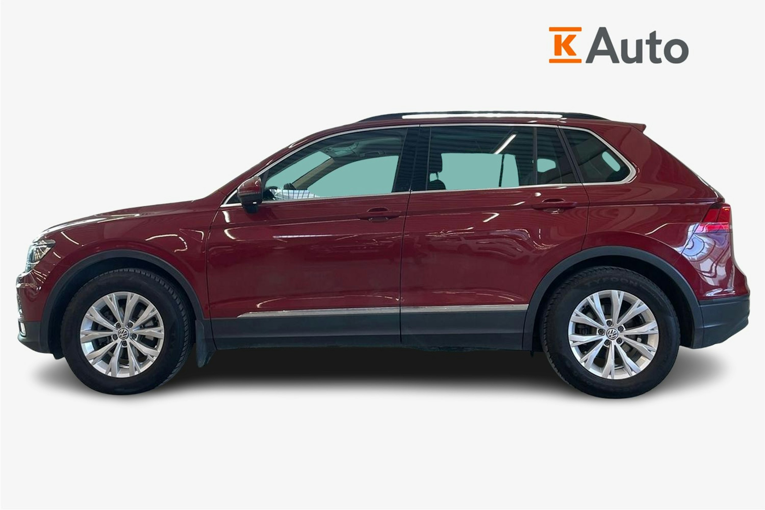punainen Volkswagen Tiguan 2017 kuva 6.
