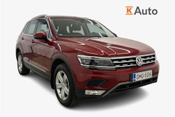 Punainen Volkswagen Tiguan 2017 kuva 1.