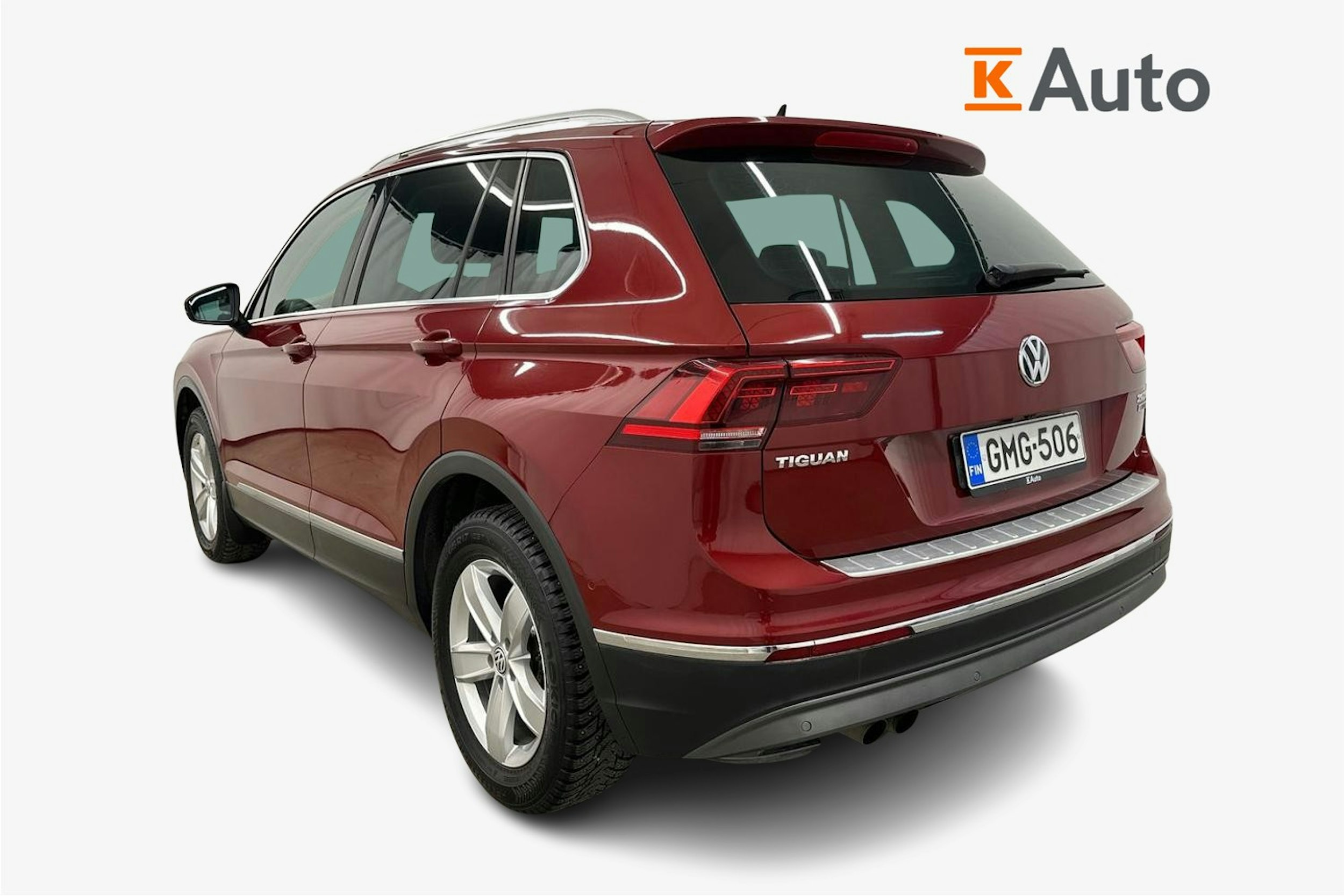 Punainen Volkswagen Tiguan 2017 kuva 2.