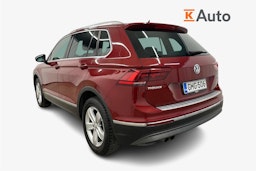 Punainen Volkswagen Tiguan 2017 kuva 2.