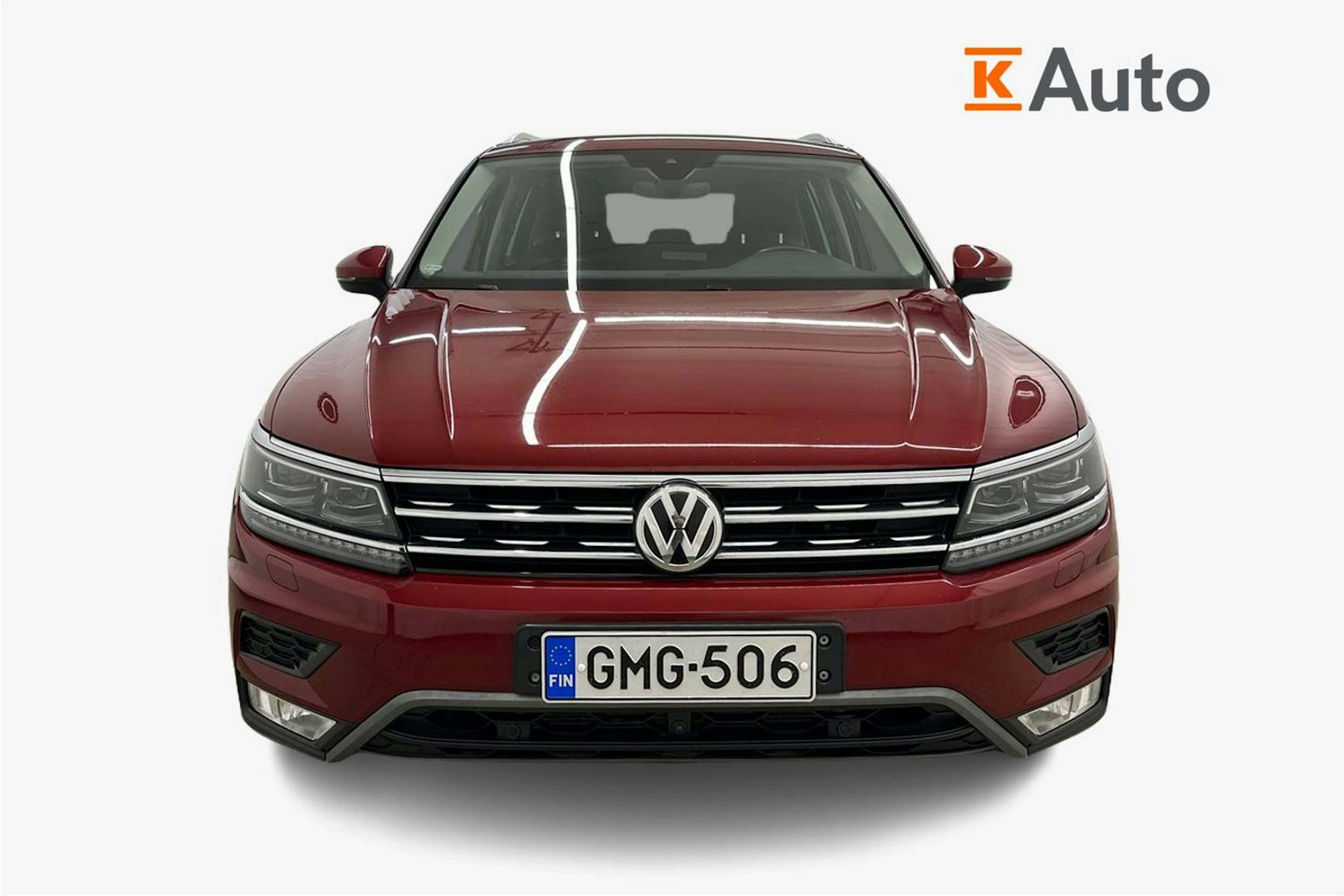 Punainen Volkswagen Tiguan 2017 kuva 4.