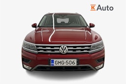 Punainen Volkswagen Tiguan 2017 kuva 4.