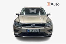 Ruskea (beige) Volkswagen Tiguan 2017 kuva 4.