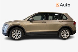 Ruskea (beige) Volkswagen Tiguan 2017 kuva 6.