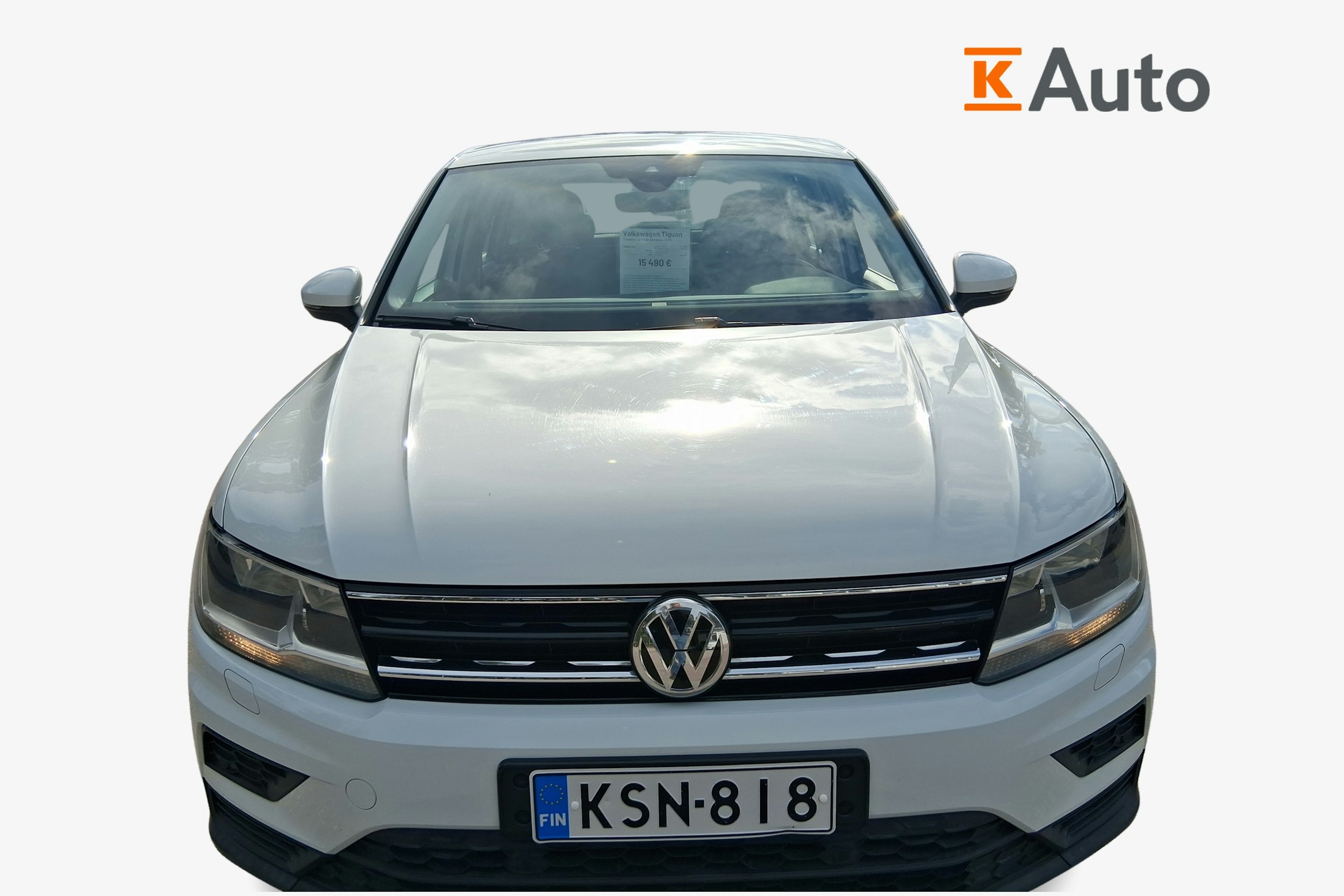 valkoinen Volkswagen Tiguan 2017 kuva 4.
