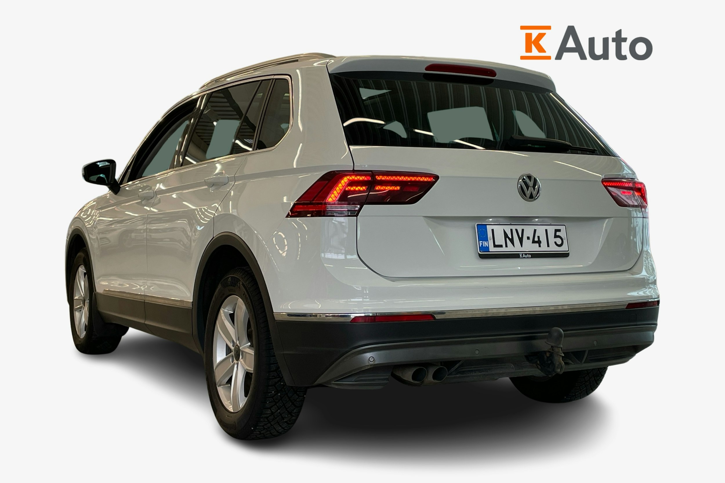 Valkoinen Volkswagen Tiguan 2017 kuva 2.