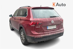 punainen Volkswagen Tiguan 2017 kuva 2.