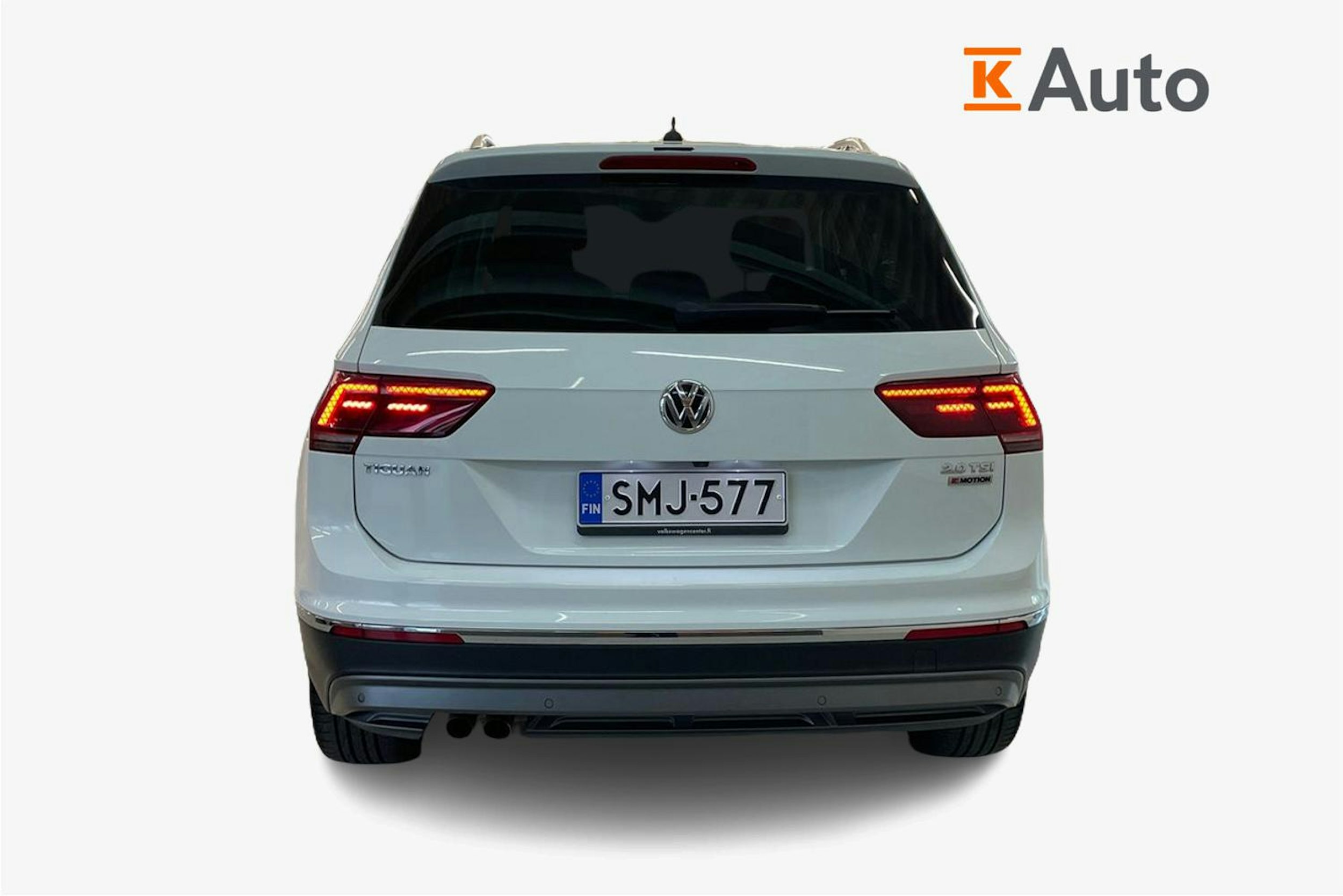 Valkoinen Volkswagen Tiguan 2017 kuva 3.