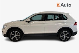 Valkoinen Volkswagen Tiguan 2017 kuva 6.