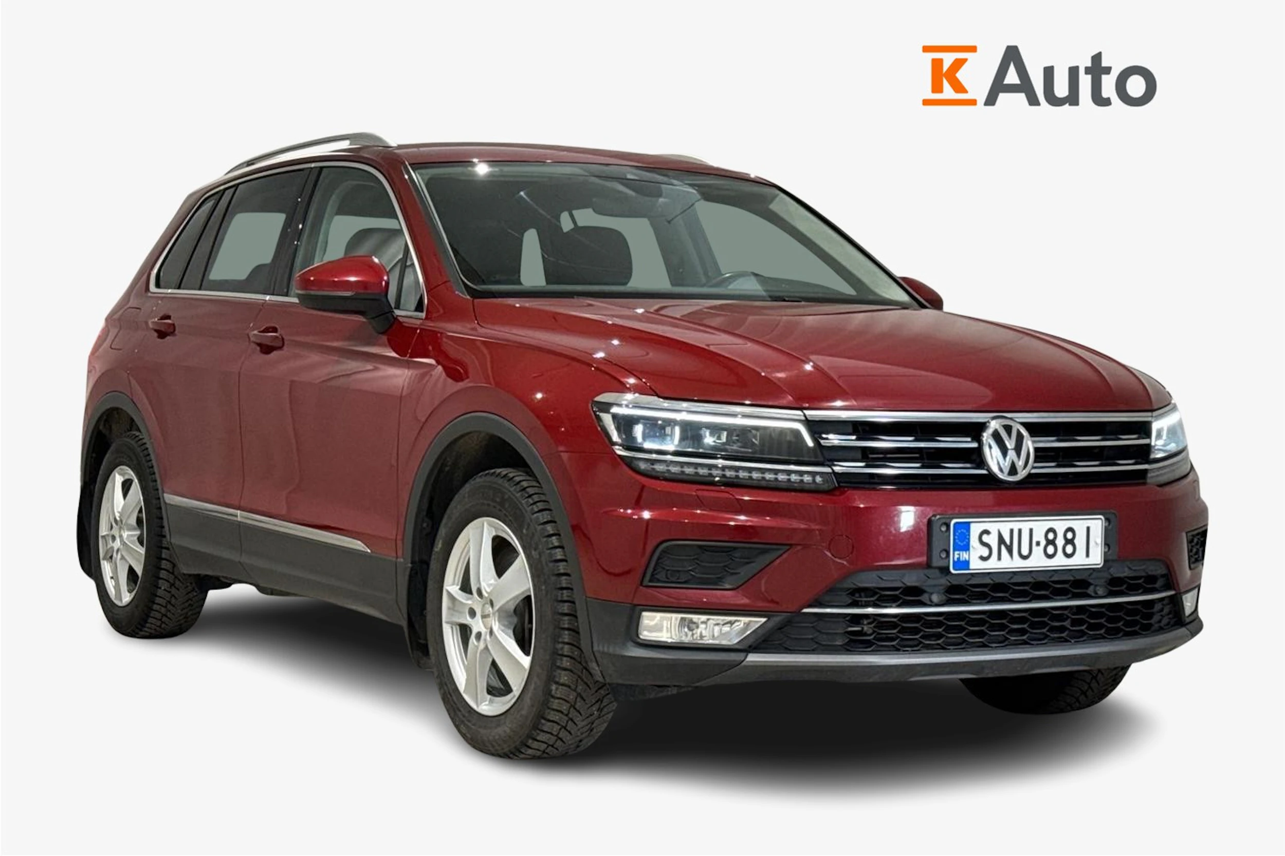 punainen Volkswagen Tiguan 2017 kuva 27.