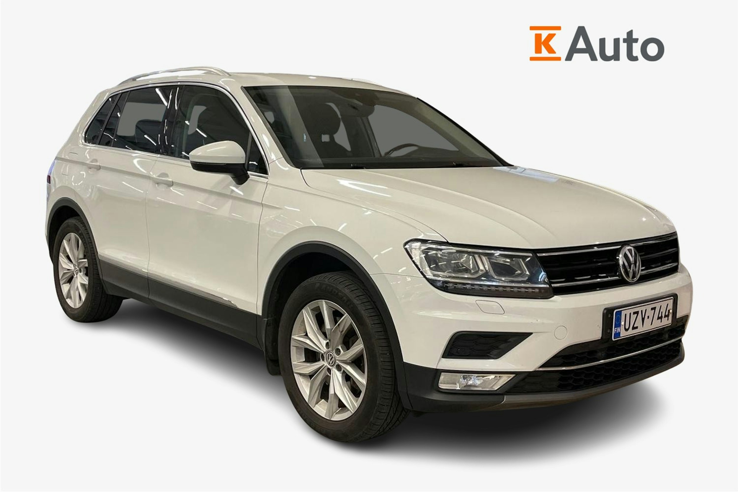 Valkoinen Volkswagen Tiguan 2017 kuva 1.