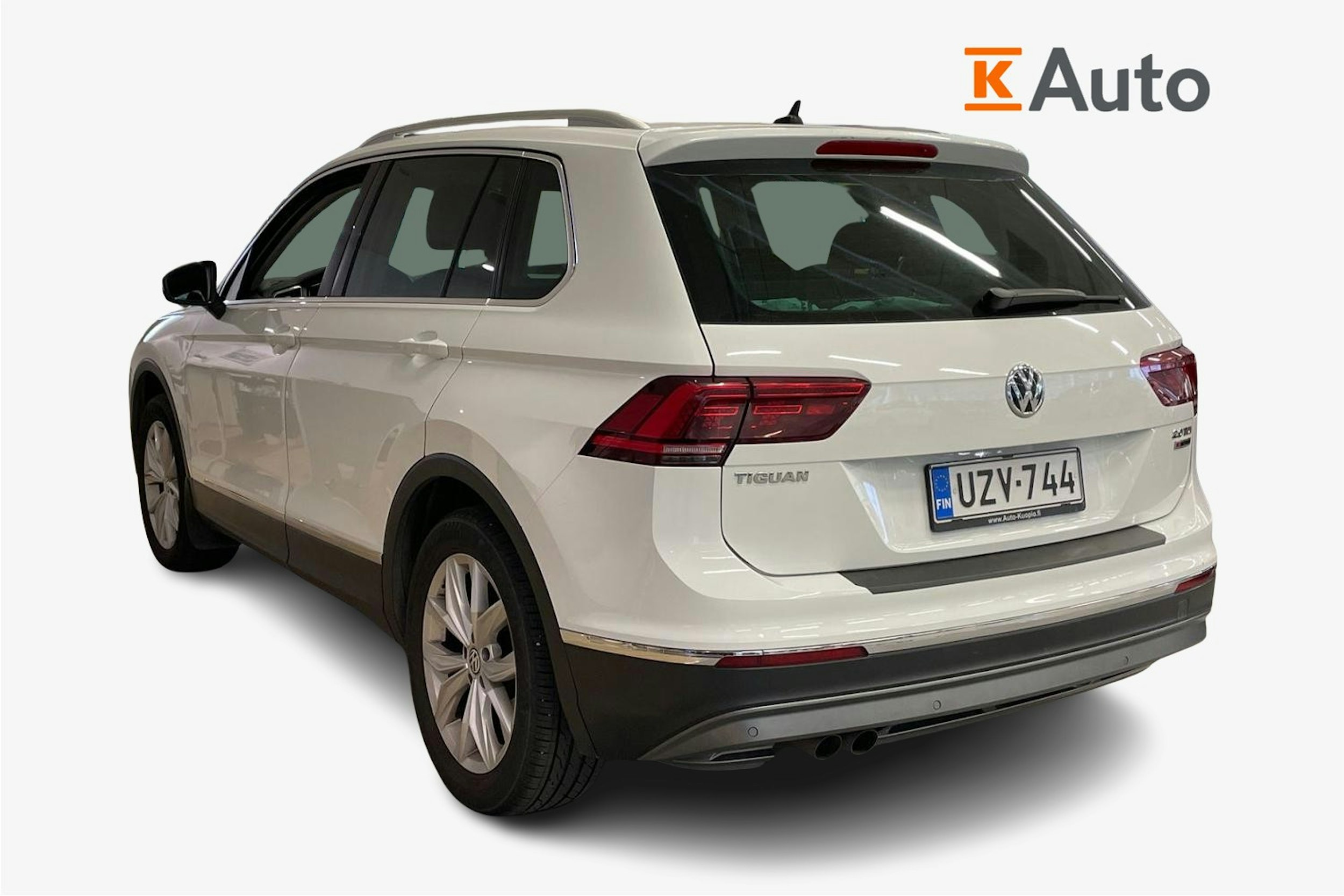 Valkoinen Volkswagen Tiguan 2017 kuva 2.