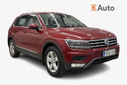 punainen Volkswagen Tiguan 2017 kuva 1.