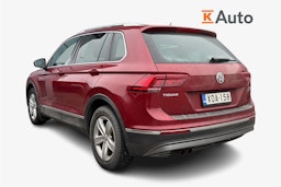 punainen Volkswagen Tiguan 2017 kuva 2.