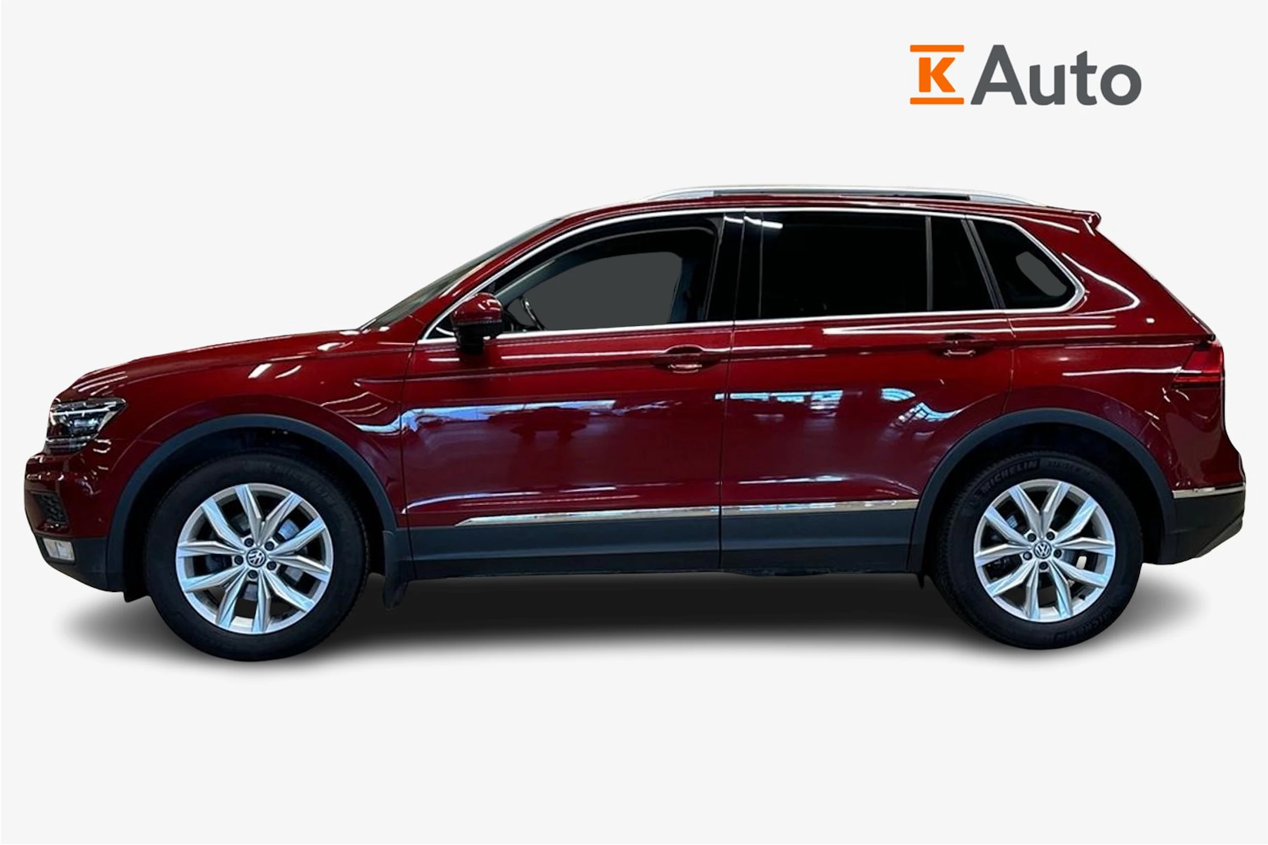 punainen Volkswagen Tiguan 2017 kuva 7.