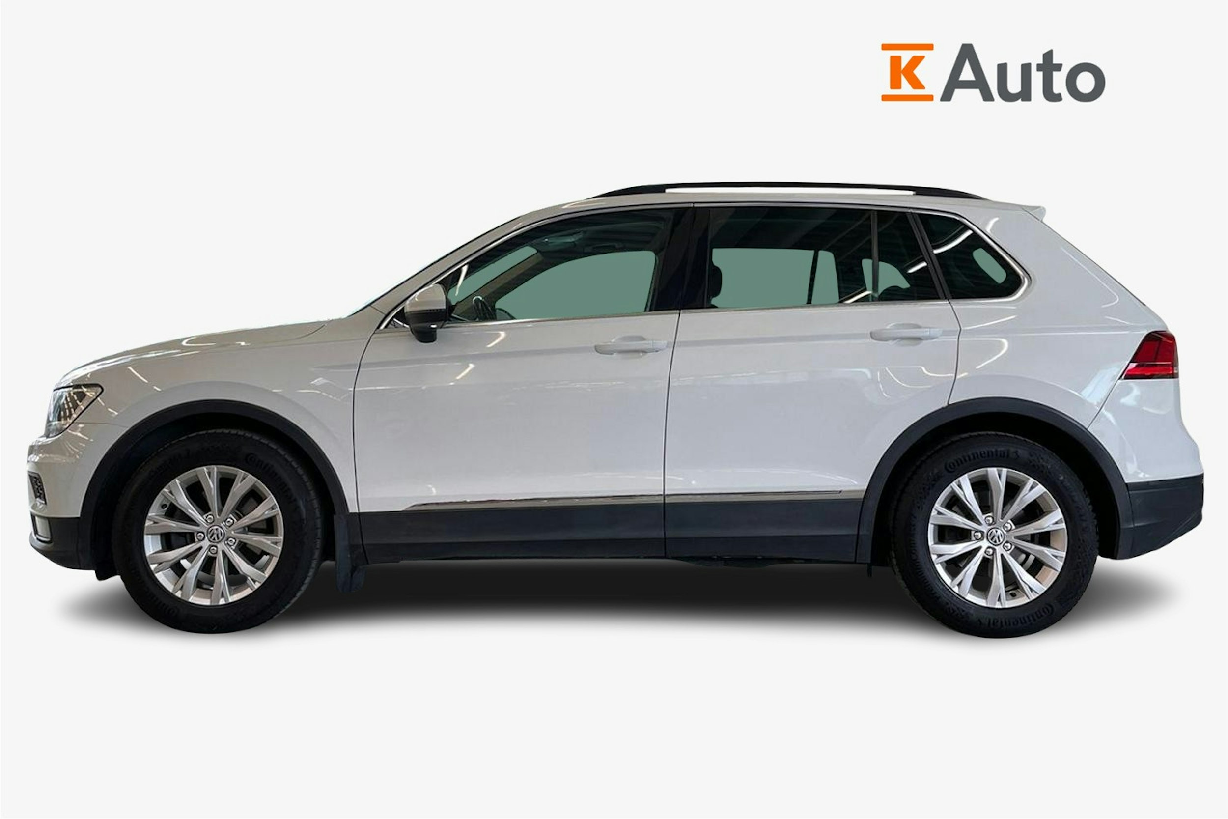 Valkoinen Volkswagen Tiguan 2018 kuva 6.
