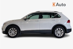 Valkoinen Volkswagen Tiguan 2018 kuva 6.