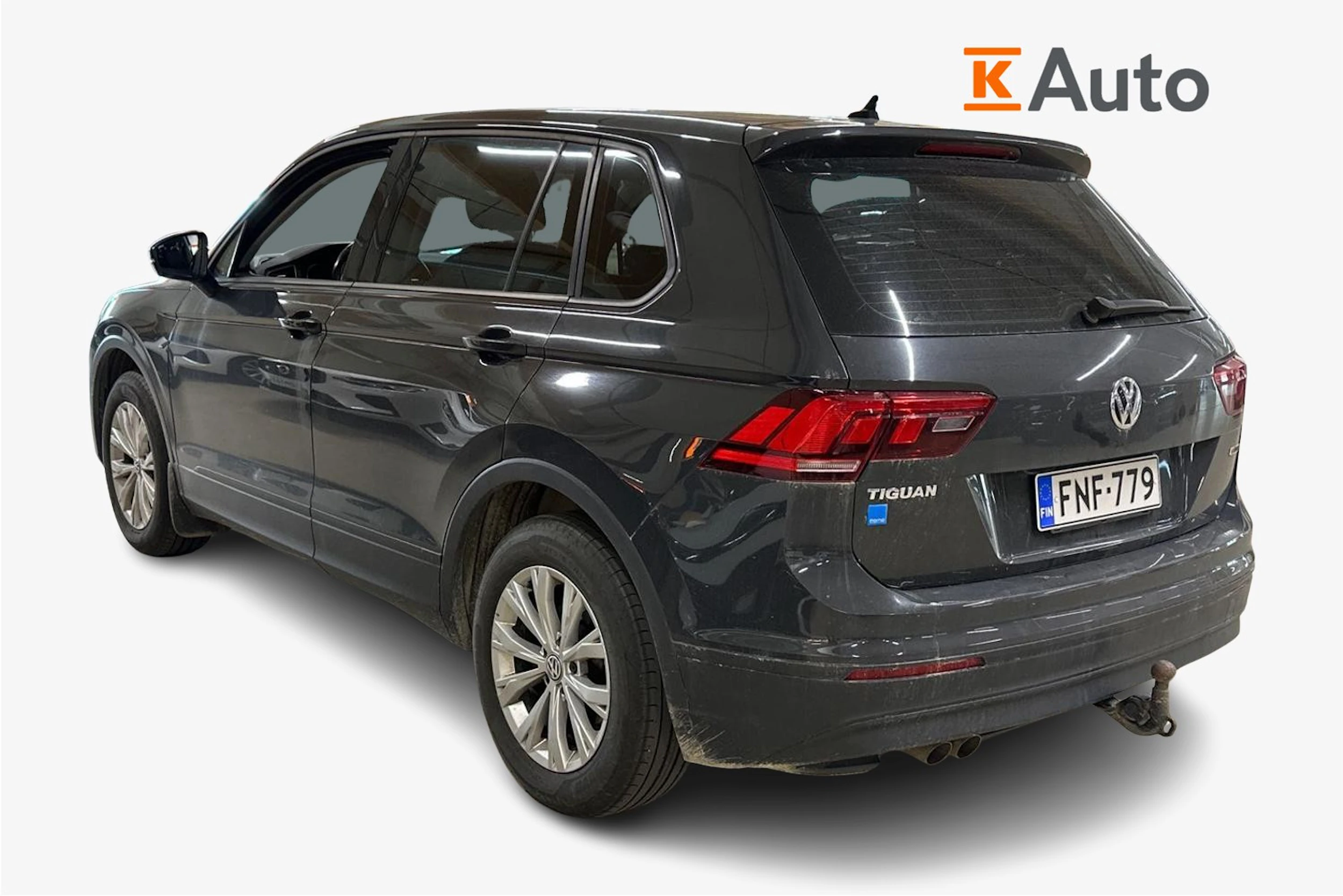 harmaa Volkswagen Tiguan 2018 kuva 2.