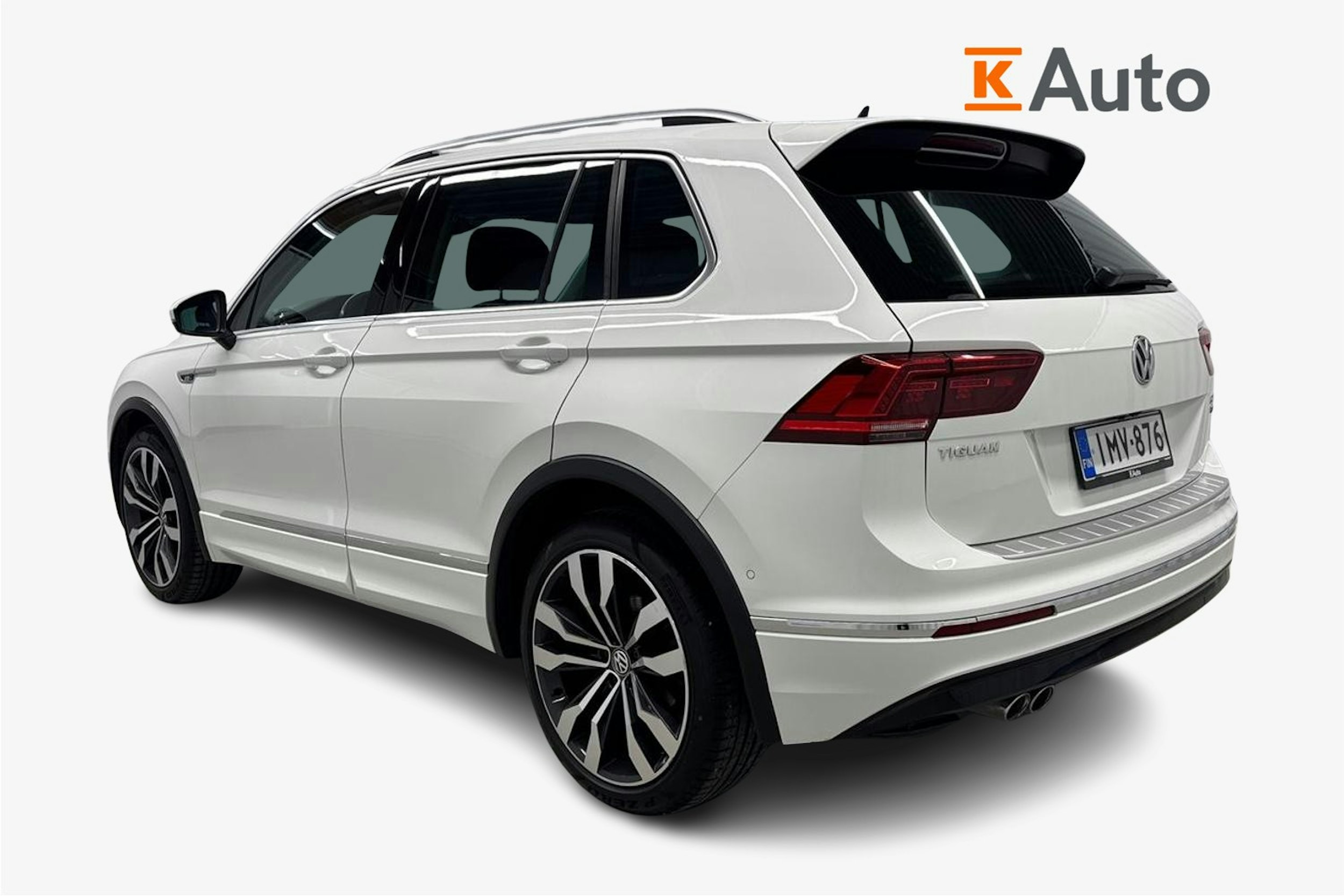 valkoinen Volkswagen Tiguan 2018 kuva 2.