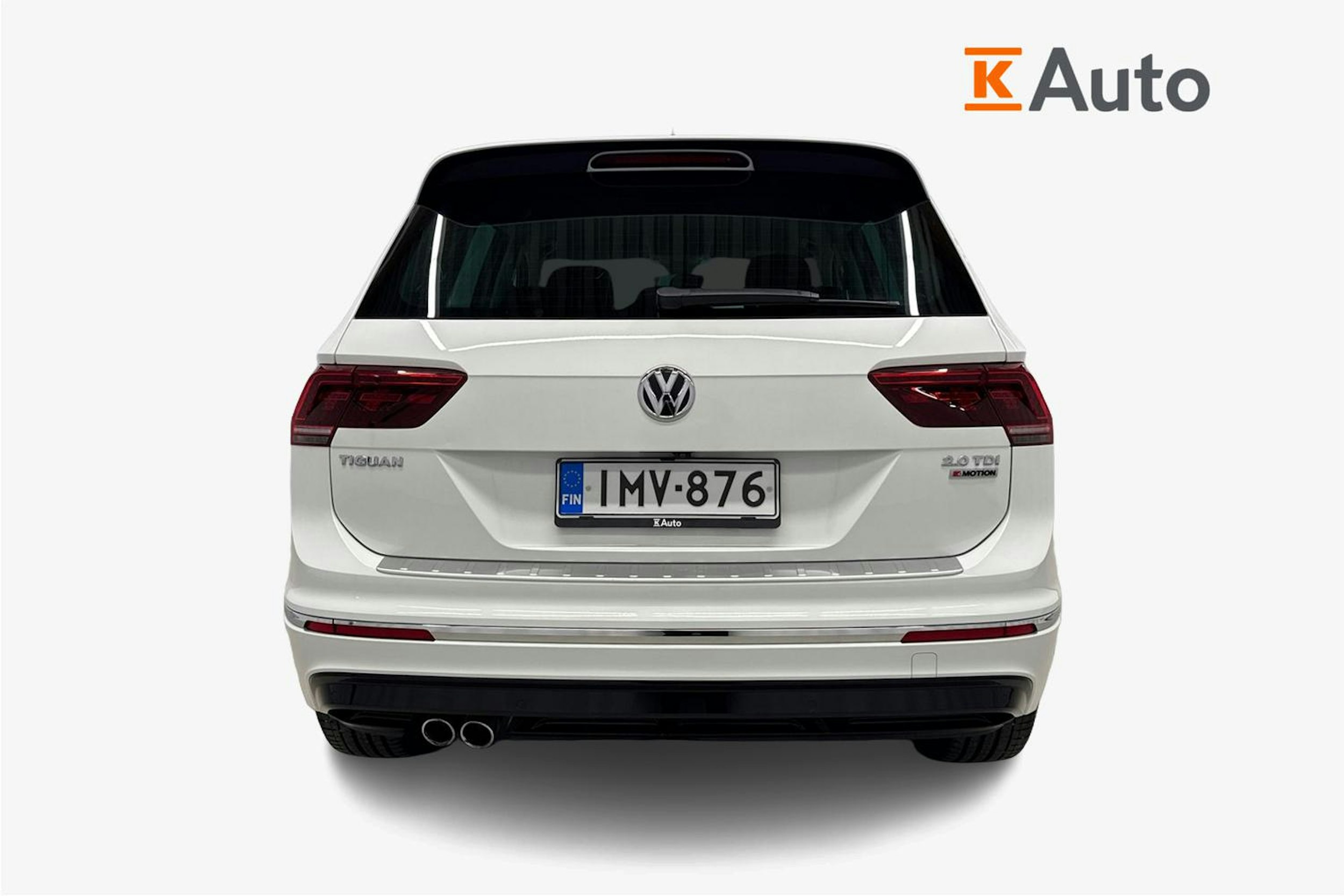 valkoinen Volkswagen Tiguan 2018 kuva 3.