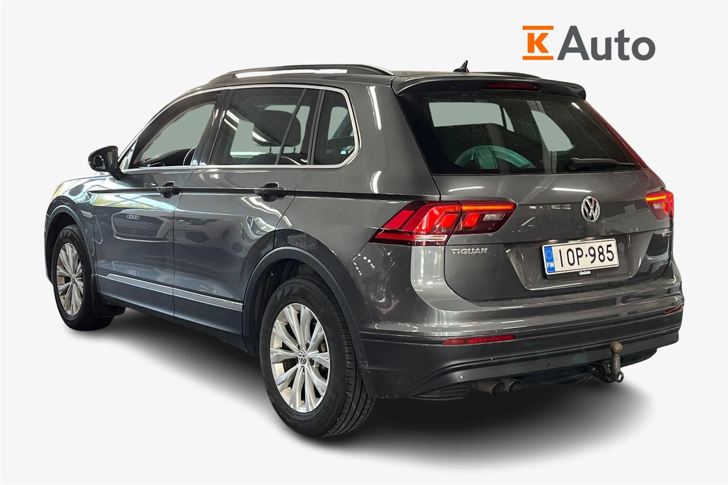Harmaa Volkswagen Tiguan 2019 kuva 2.